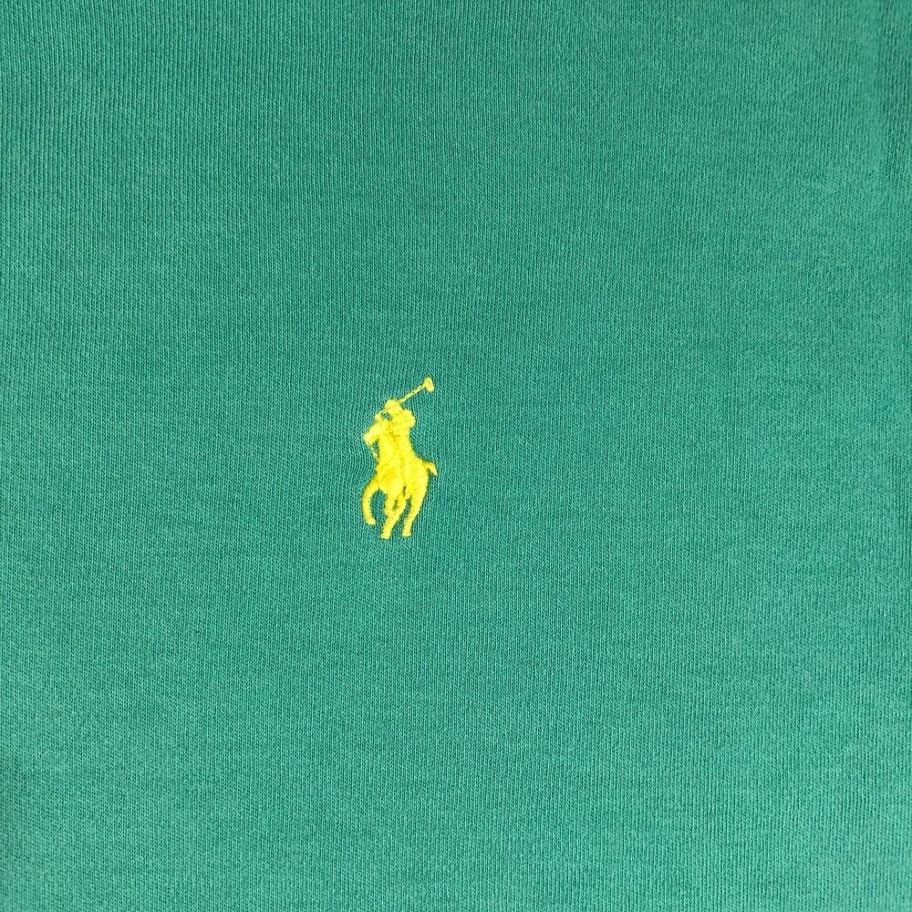 Polo Ralph Lauren Shirt Mens Large Blue Teal Polo Slit Golf Preppy Jockey Pony - Picture 4 of 9